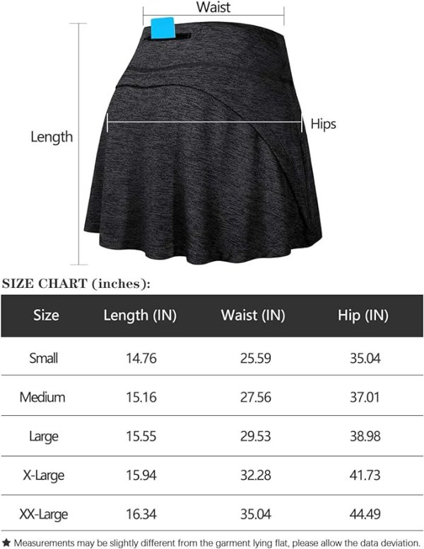 Tennis Skirt for Women with Pockets - Image 2